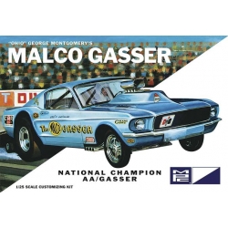 Model plastikowy - Samochód Ohio George Malco Gasser 67 Mustang (Legends of 1/4 Mile) (Light Blue) - MPC