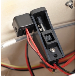 Mocowanie przełącznika prądowego z wejściem do ładowania - DU-BRO [#207]