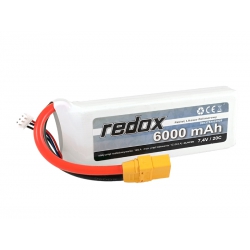 Redox 6000 mAh 7,4V 20C XT90 - pakiet LiPo