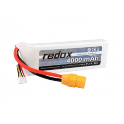 Redox 4000 mAh 11,1V 20C XT90 - pakiet LiPo