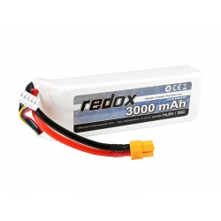 Redox LIPO 3000 mAh 14,8V 20C XT-60 - pakiet LiPo