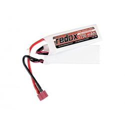 Redox ASG 1750 mAh 7,4V 30C (rozdzielony) (1+1) - pakiet LiPo