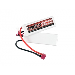 Redox ASG 2000 mAh 7,4V 30C (rozdzielony) (1+1) - pakiet LiPo