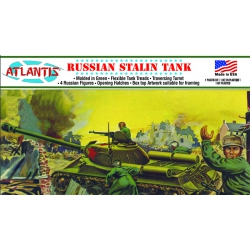 Model Plastikowy - ATLANTIS Models 1:48 Czołg Russian Stalin Tank - AMCA303