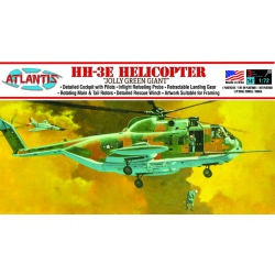 Model Plastikowy - ATLANTIS Models Helikopter Śmigłowiec 1:72 HH-3E Jolly Green Giant Helicopter - AMCA505