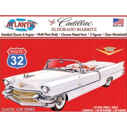 Model Plastikowy - ATLANTIS Models Samochód 1:32 1956 Cadillac Eldorado with Glass - AMCH1200