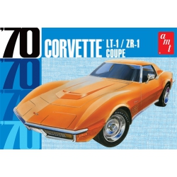 Model Plastikowy - Samochód 1970 Chevy Corvette Coupe - AMT1097