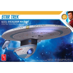 Model Plastikowy - Statek kosmiczny Star Trek 1:1000 U.S.S. Excelsior - AMT1257