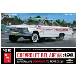 Plastic Model - 1:25 1962 Chevy Bel Air Super Stock Don Nicholson - AMT1283
