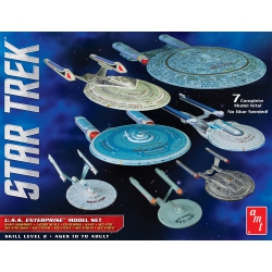 Model Plastikowy - Statek kosmiczny Star Trek U.S.S. Enterprise Box Set - Snap - AMT954