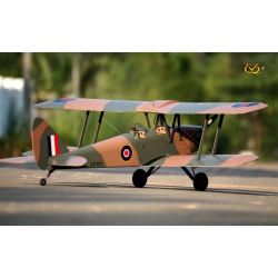 Samolot Tiger Moth (klasa 46 EP-GP)(wersja Camo) ARF - VQ-Models