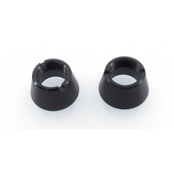 Czarne nakrętki przełączników do nadajników DS-12/DS-14/DS-16 (2 szt.) - Jeti Model