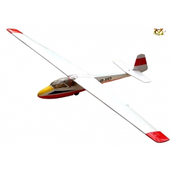 Szybowiec KA-7 2.5m (wersja czerwono-biała) ARF - VQ-Models