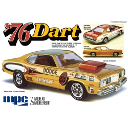 Model Plastikowy - Samochód 1:25 1976 Dodge Dart Sport - MPC925