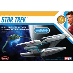 Plastic Model - Star Trek U.S.S. Grissom / Klingon BoP (2-pack) - POL957