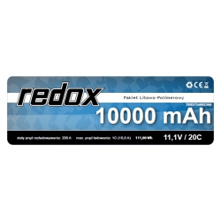 Redox 10000 mAh 11,1V 20C XT-90 - pakiet LiPo