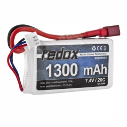 Redox 1300 mAh 7,4V 20C - pakiet LiPo