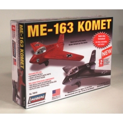 Model plastikowy Lindberg - Odrzutowiec Messerschmitt ME-163 Komet