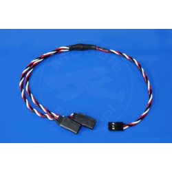 Y - kabel rozgałęziacz 45 cm (FUTABA) - 0,33mm2 22AWG - skręcony - MSP