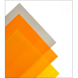 Transparentna Brązowa Płyta PVC 0,23 x 194 x 320 mm - MAQUETT