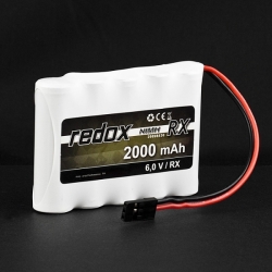 Pakiet NiMH Redox RX-Pack 6,0V 2000 mAh [płaski]