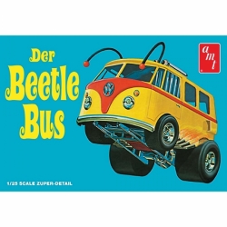 Model plastikowy - Samochód Beetle Bus Volkswagen Van Show Rod - AMT