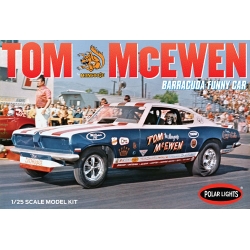 Model plastikowy - Samochód Tom "Mongoose" McEwen 1969 Barracuda Funny Car 1:25 - Polar Lights