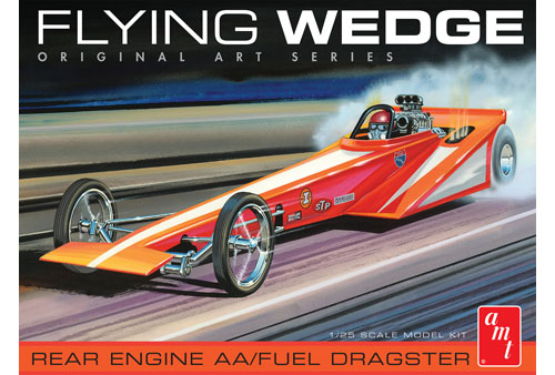 Model plastikowy Samochód Flying Wedge Dragster 125