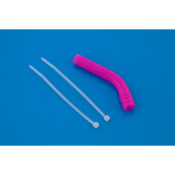 Wydech - silikonowa nakładka na tłumik 7 mm (różowy) (1 szt) [129-1PK] - Q-Model