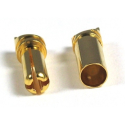 Jeti - 5 par konektorów Gold (banan) K3.5 3,5mm