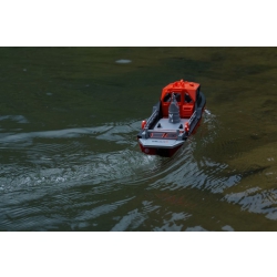 Łódź motorowa SNIG Rescue Turbojet Boat 2.4Ghz RTR Czarna - Heng Long 3702