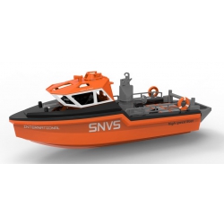 Łódź motorowa SNIG Rescue Turbojet Boat 2.4Ghz RTR Czarna - Heng Long 3702