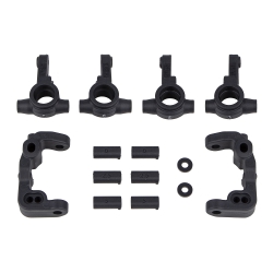 #91985 - RC10B6.4 - 1mm Scrub Caster and Steering Blocks (carbon)